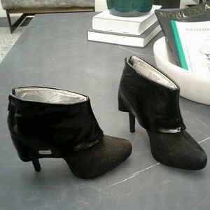 Black ankle boots